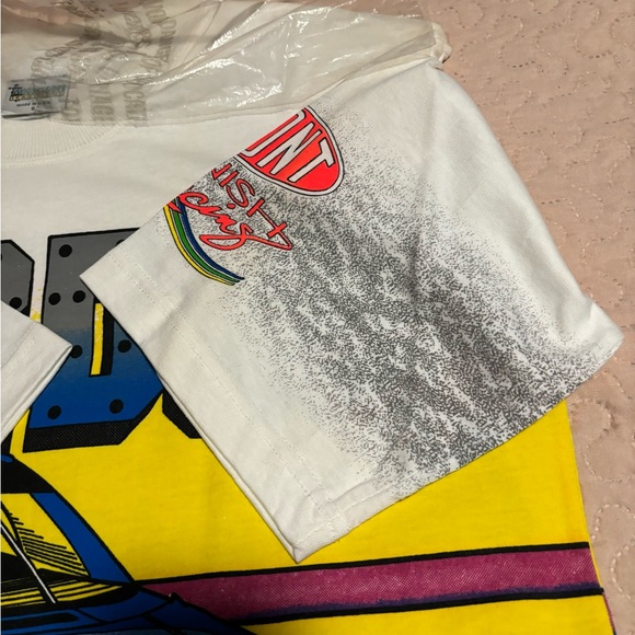 VTG 1 Nascar Jeff Gordon Ready To Rumble 24 Over All Print T Shirt Small Vivid T - Picture 6 of 9